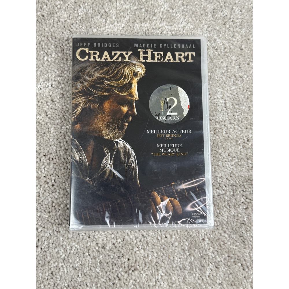 Crazy Heart Region 2 DVD Bridges n Gyllenhaal Academy Award Winner Sealed